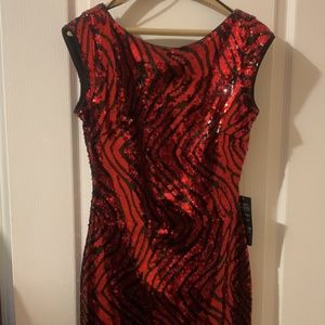 Guess sequin mini dress